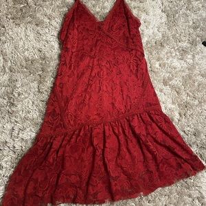 New w/ Tag Express Red Cocktail Dress